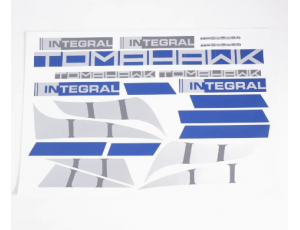 FMS Integral 80mm EDF Jet Decal Set - Blue 